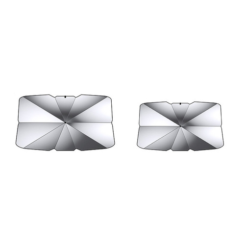 Yiju car front sunshade car sunshade curtain thickened silver-coated cloth sunshade square car sunscreen film