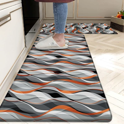 Mats for Home Kitchen Non-Slip Avtomobil döşəmə paspasları - jn-abstract-kitchen-mat-8-4060cm-crystal-velvet