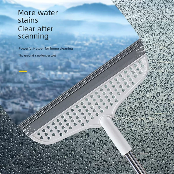 Broom Floor Scraper Plastic Wiper Silicone Artifact Household Bathroom Bathroom Cleaning Floor Mopping and Sweeping Water Manufacturer