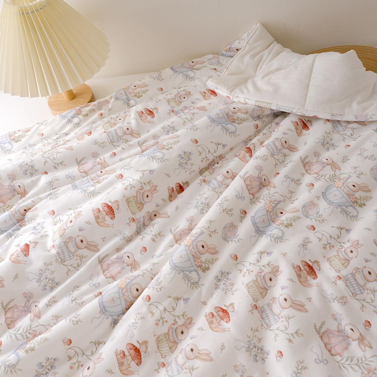 Water cup rabbit [5a antibacterial combed cotton bag]