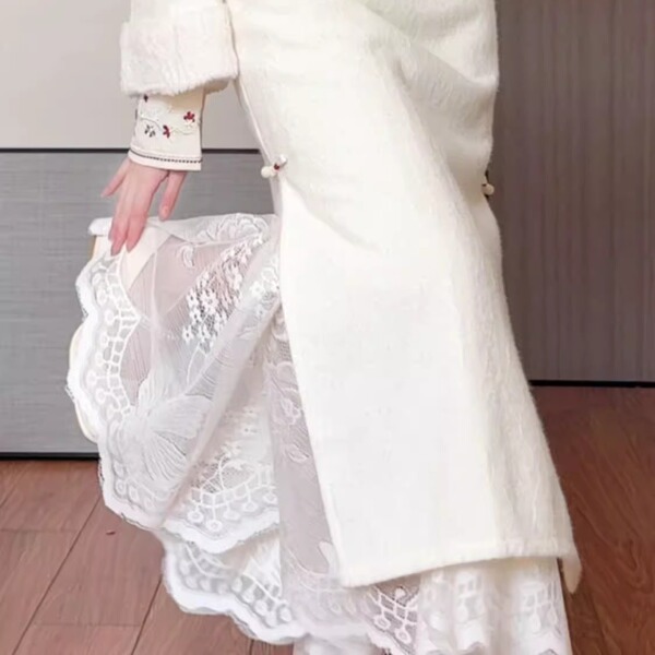 [Cheongsam petticoat] Factory direct sales imitation lace bottom…