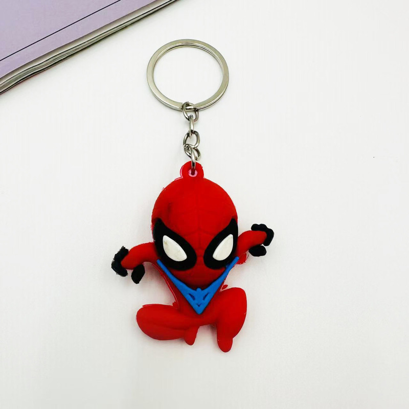 新しいマーベルキーホルダーペンダントアメイジングスパイダーマンキーホルダーペンダントアベンジャーズキーホルダー人形|undefined