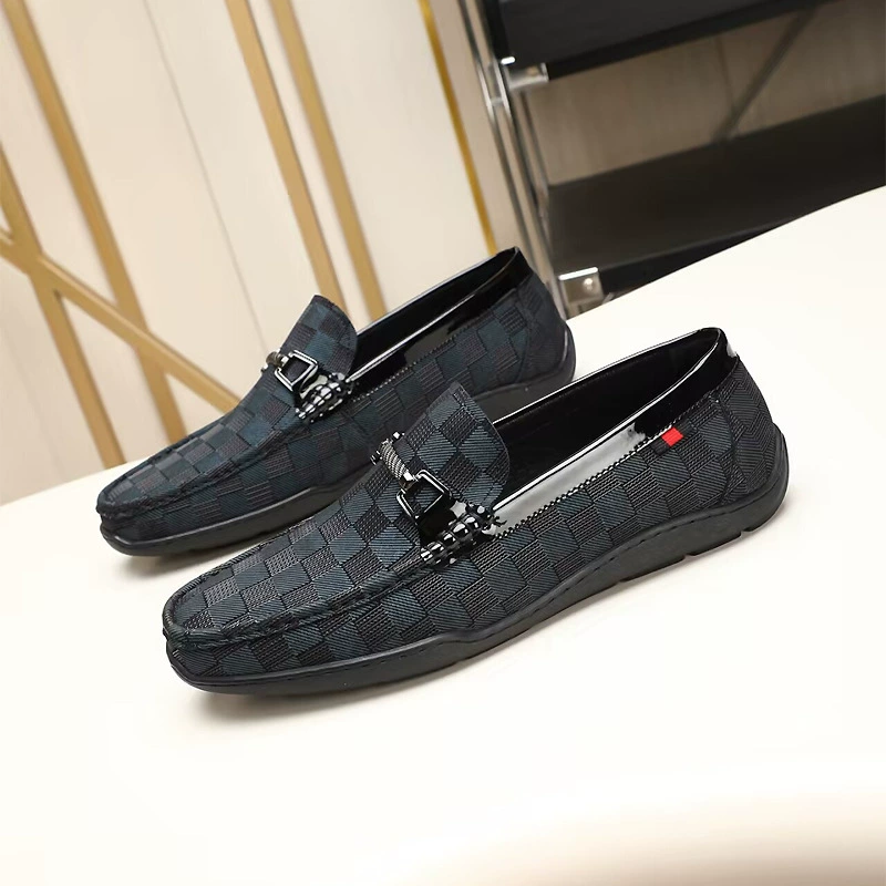 Мужские повседневные кожаные туфли-лоферы из мягкой телячьей кожи, новые, весна-осень 2025 года, универсальные, для путешествий