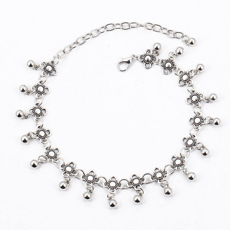 Fashion Geometric Alloy Plating Anklet 1 Piece
