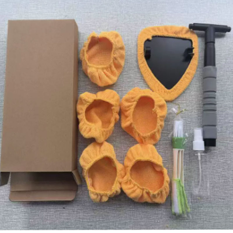汽车挡风玻璃除雾擦清洗刷前挡车窗刮水工具清洁刷擦窗器跨境贴标