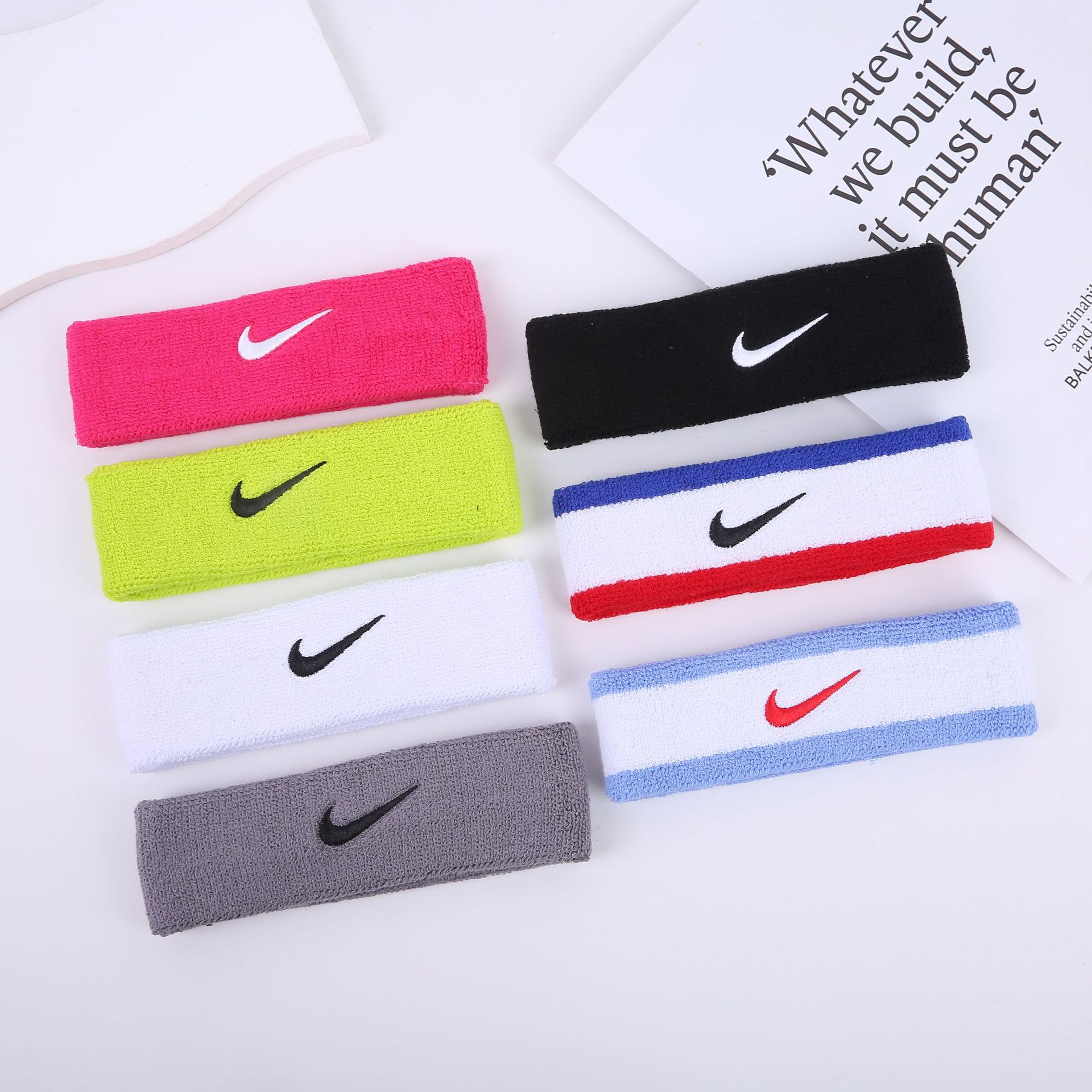 Sports Sweat-Absorbent Headband Running Fitness Forehead Protector Headband Headband New Basketball Men's and Women's Spring and Summer Sports Headband