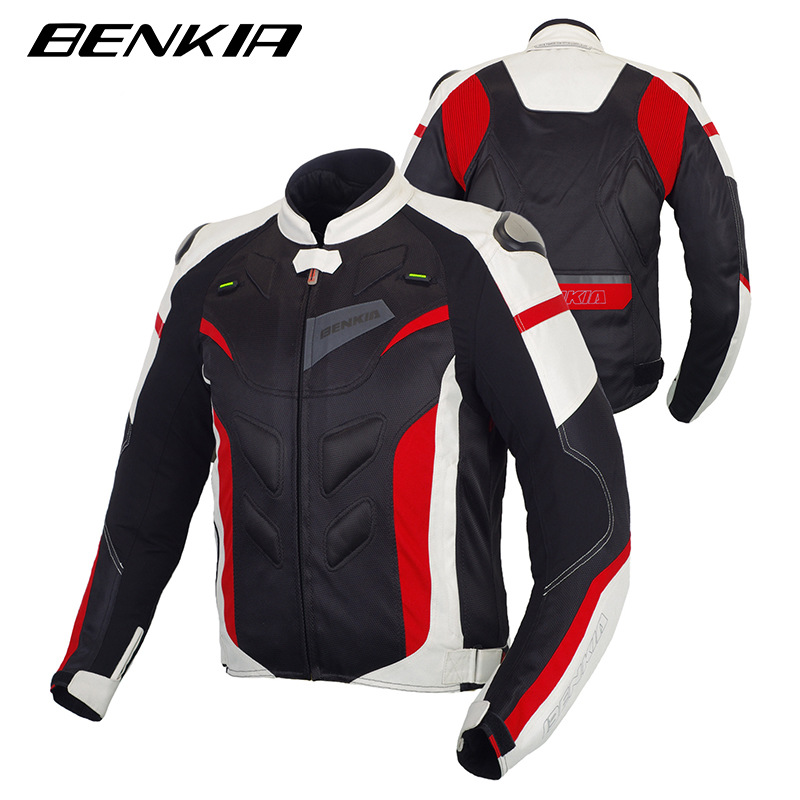 BENKIA Bin Riding Asia Motorcycle Riding Suit Rally Locomotive Autumn and Winter Warm Rain-proof Drop-proof for Men and Women All Seasons