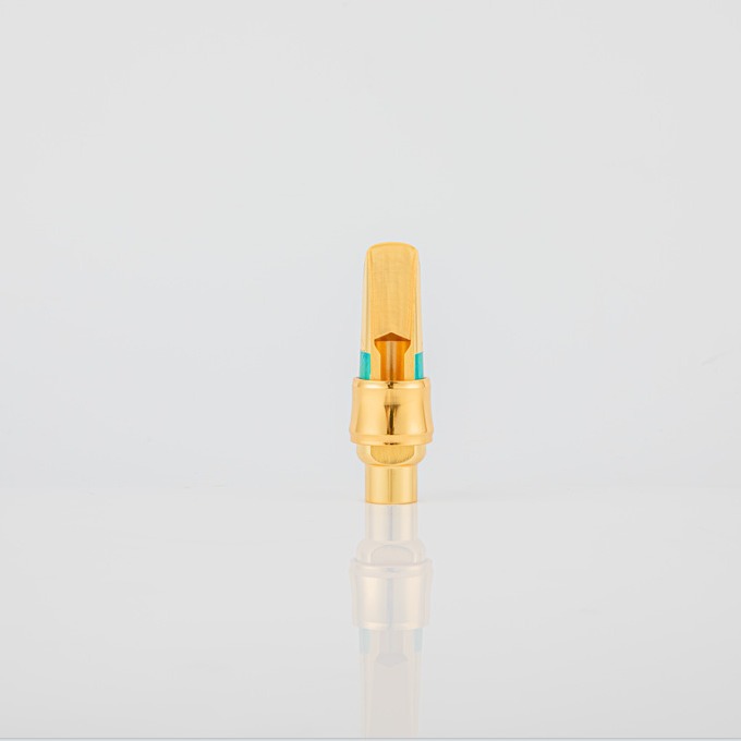 Alto/Treble/Tenor saxofón flauta de metal cabeza adecuada para principiantes grading rendimiento