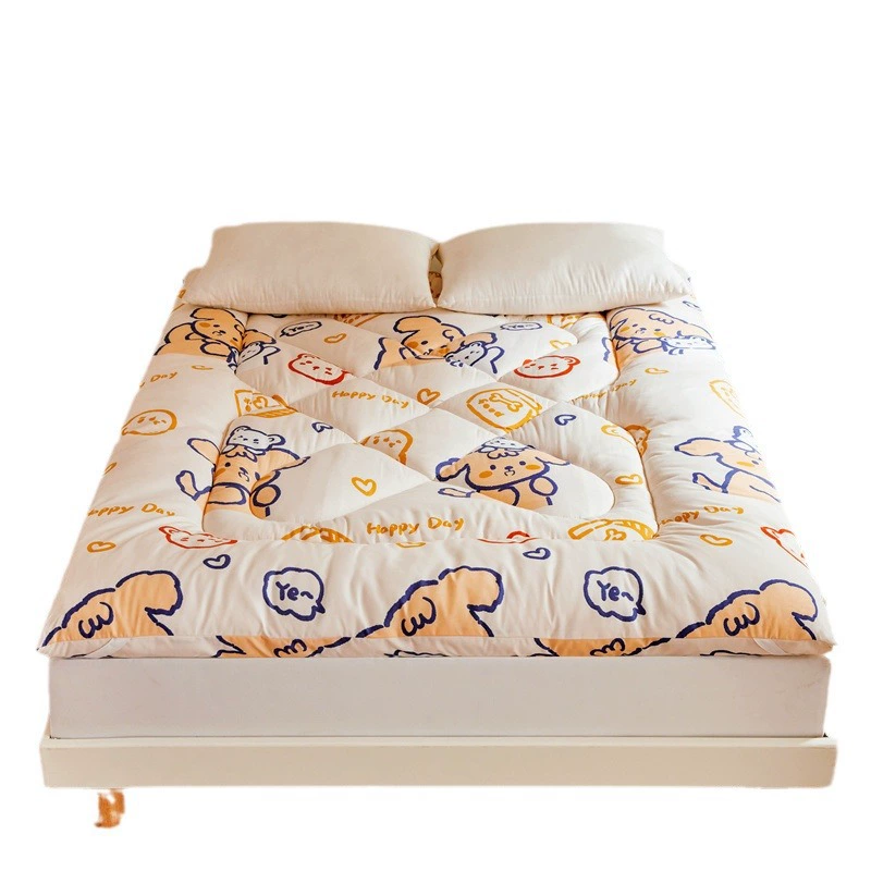 Foldable cotton mattress for elementary school students for home use, increased thickness, wholesale