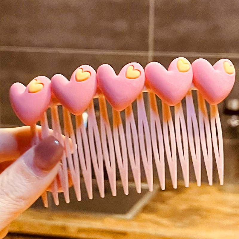 2022 nuevo estilo pelo roto artefacto peine para el cabello niños niña insertar peine accesorios para el cabello flequillos de niña acabado tocado de horquilla de verano