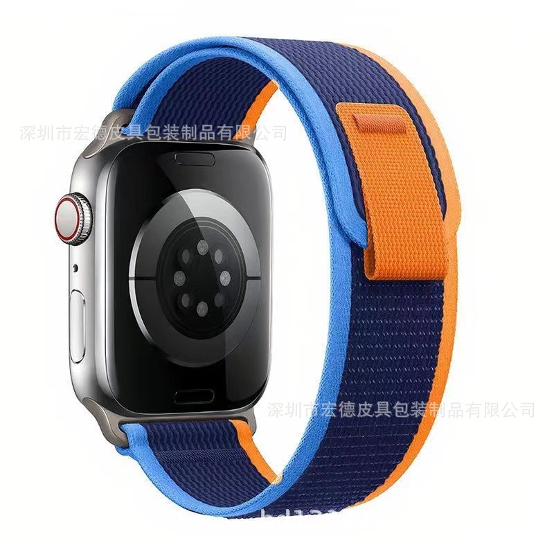 适用苹果ultra2高山表带野径海洋applewatch9尼龙回环手表表带厂