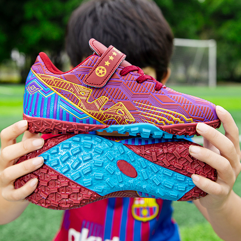 Calcio per bambini per ragazze Velcro indoor per ragazzi e studenti Pallone speciale con scarpe da allenamento con unghie rotte_voghion.com
