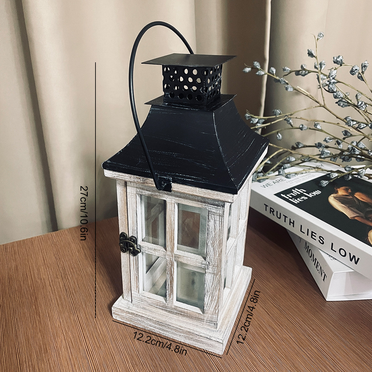 Candelaria de madera vintage creativa para hacer viejos candelabos románticos decoraciones de lámparas de viento decoraciones de la mesa de comedor decoraciones de la sala de estar decoraciones de atmósfera