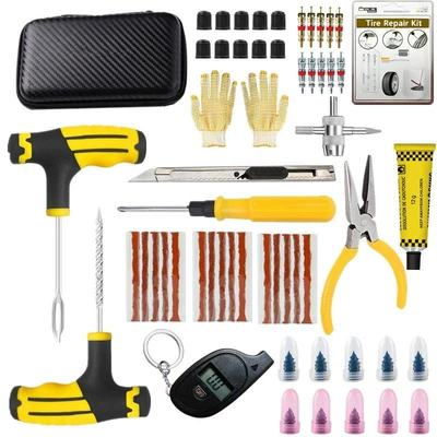tire repair tool suit, car, Repair kit - 56pcs