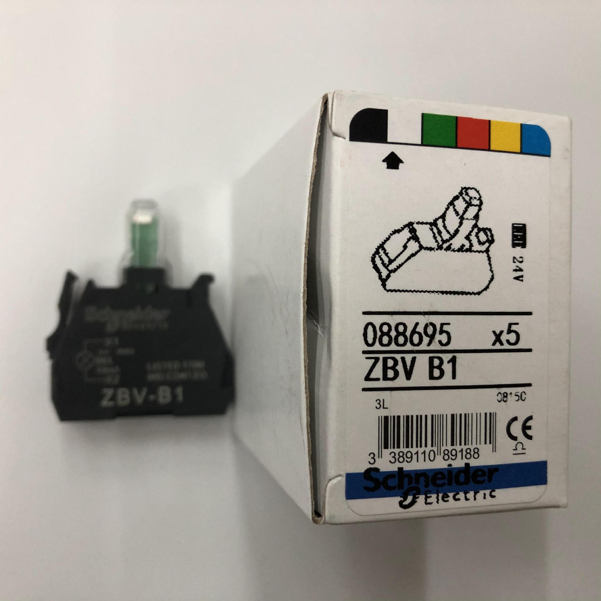 原装正品ZBV-B1 24V LED Schneider白色指示灯座-阿里巴巴