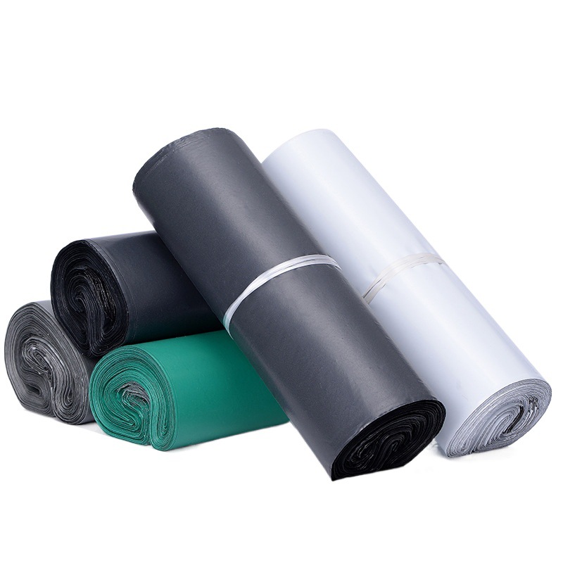 Bolsa exprés blanca gruesa, bolsa rota impermeable de 12 seda, embalaje negro, producción de lotes grandes, venta al por mayor, extra gruesa