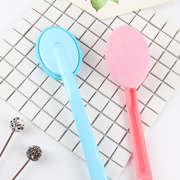 Односторонний съемный скраб для спины с ПП ручкой