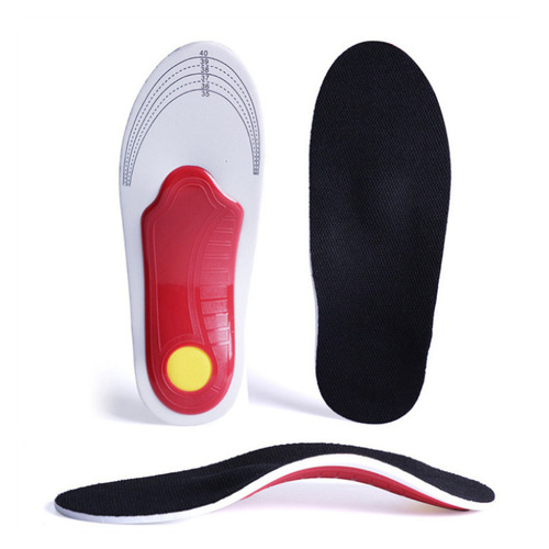 Flat foot correction insole, arch support pad, breathable correction XO type foot varus and varus high elastic EVA insole