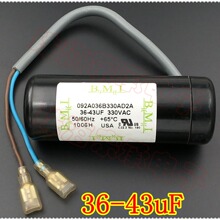 进口美国 36-43uF 330VAC BMI启动电容 092A036B330AD2A 36-43MFD