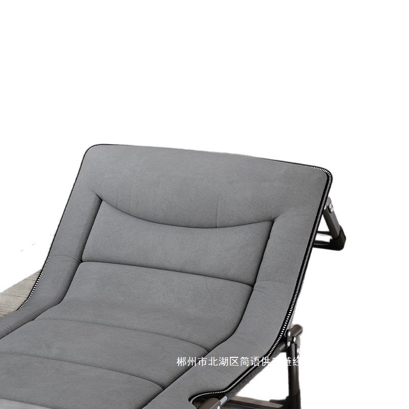Factoria directa cama plegable de oficina almuerzo sillón cama individual simple portátil cama pequeña para adultos siesta Dios