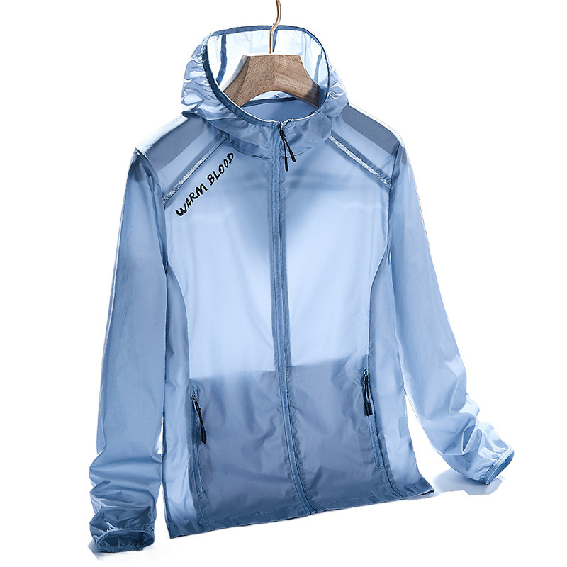 Verano hombre y mujer al aire libre transpirable bicicleta ropa de protección solar de mangas largas conducir ropa de protección solar de la piel