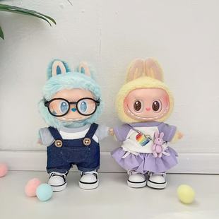 �H�·�] һ����耳׿�Labubu�·�������������¿�ͨӡ��T�����b