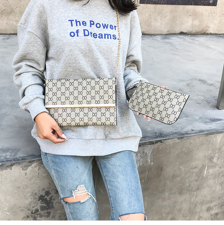 New European and American cross-border fashion women's bag three-piece set, mother-and-child bag, versatile, large-capacity crossbody single-shoulder bag undefined