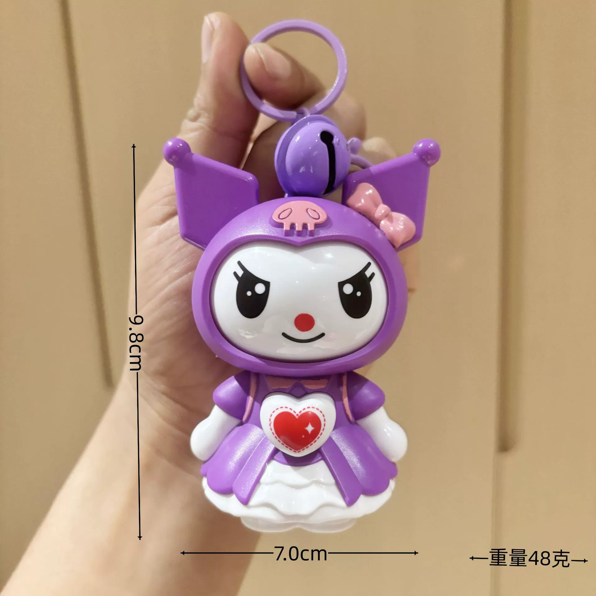 Creative cute keychain, toy, doll, anti-stress