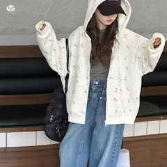 女童2025年秋季新款蝴蝶结外套中大童休闲大卫衣学生春秋外出上衣