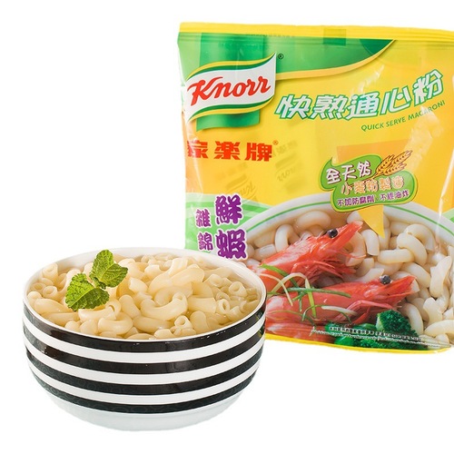 Hong Kong imported Knorr Omo instant noodles, multi-flavor, 80g convenient noodles for children, quick-cook hollow noodles