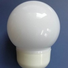 供應E27羅口燈頭防塵led球泡燈套件，G60led塑料球泡燈燈罩外殼
