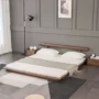 北欧实木落地儿童橡木床
