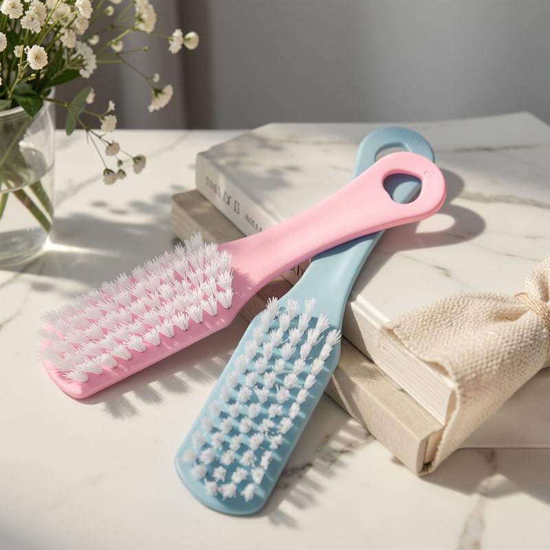 Plastic Small Brush Shoes Cleaning Brush Nordic Soft Wool Shoe Washing Brush Laundry Brush Shoe Brush