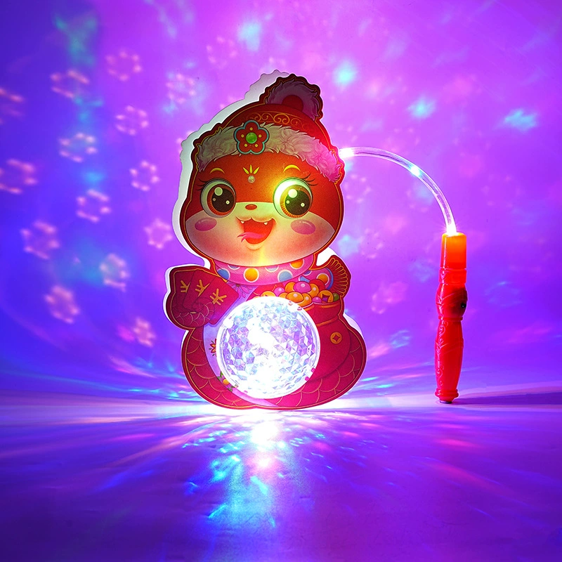 Ручной игрушечный фонарик, фонарик, мультяшная лампа