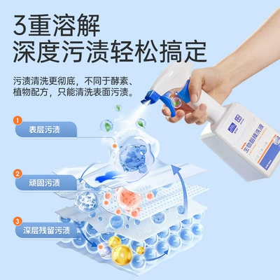 Goodway Bioenzyme Cleaning Liquid Interior Cleaner Refreshing No-Wash Portable Leather Cleaning and Care Agent (Cleaning/curing agent) - 500ml-enzyme-cleaning-solution-500ml