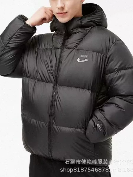 2026 New Model Dujia In-Stock Correct Version Bl New Embroidered Short Puffer Jacket down Coat for Men