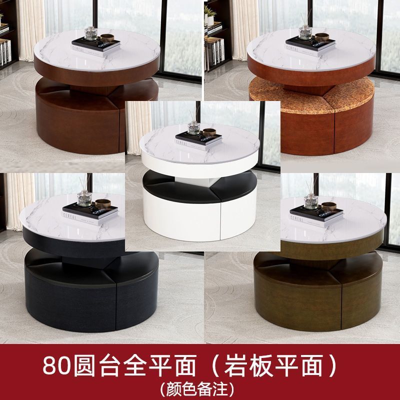 岩板功夫茶几小户型家用火烧石茶台智能全自动茶桌椅组合小型一体|undefined