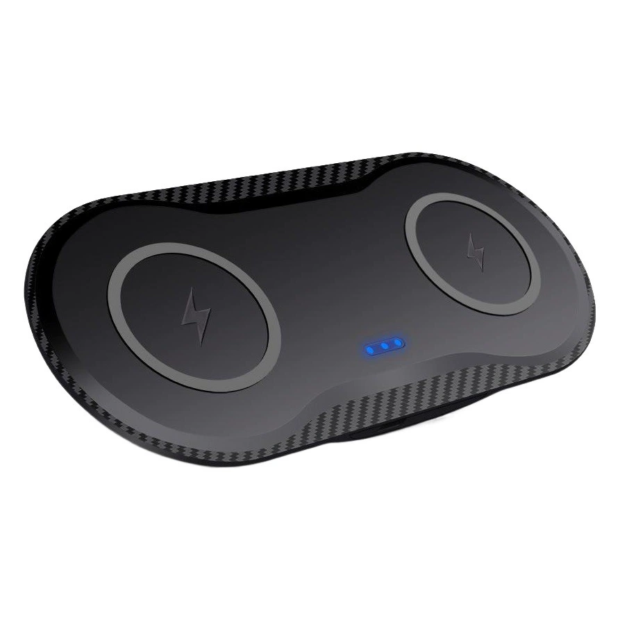 Беспроводное зарядное устройство FDGAO/2-в-1, двойная Быстрая зарядка 15 Вт для iPhone 12, беспроводное зарядное устройство 2-в-1