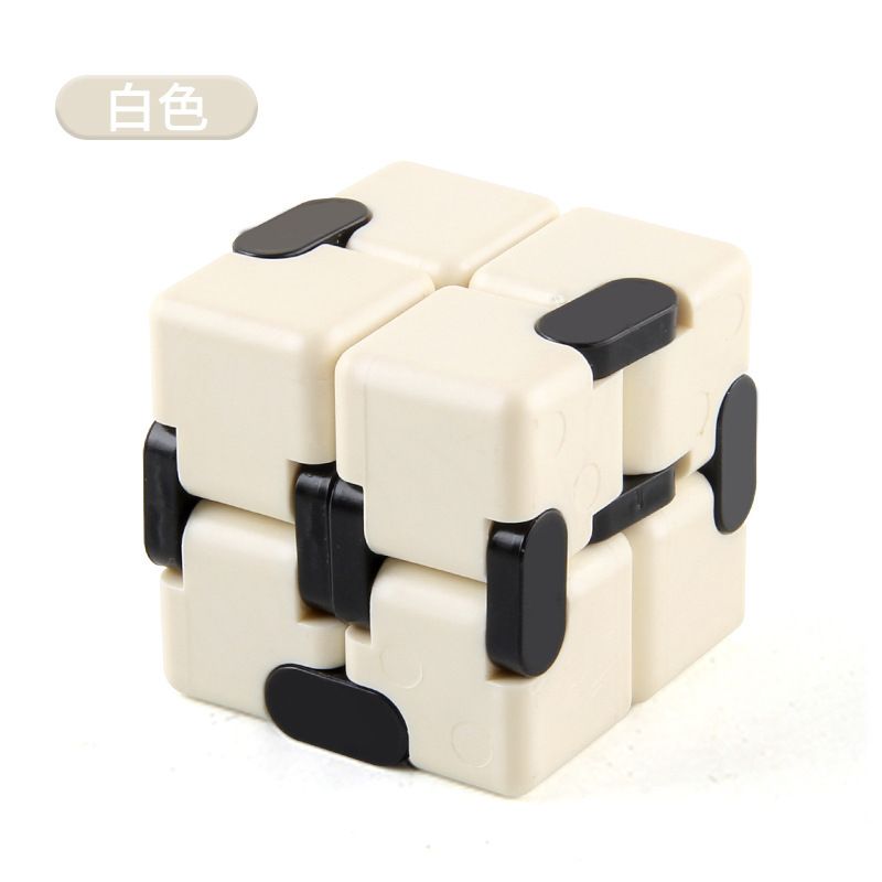 Cubo de Rubik Infinito para Dedos de Plástico Antiestrés y Plegable