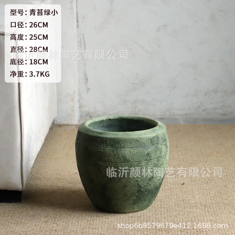 Retro de alto nivel gran calibre centro comercial hotel lirio bambú dragón árbol de sangre pájaros del cielo gran maceta verde