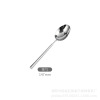 Model table tableware dining table ornaments Western dining knife fork stainless steel 304 tablespoon mirror treatment