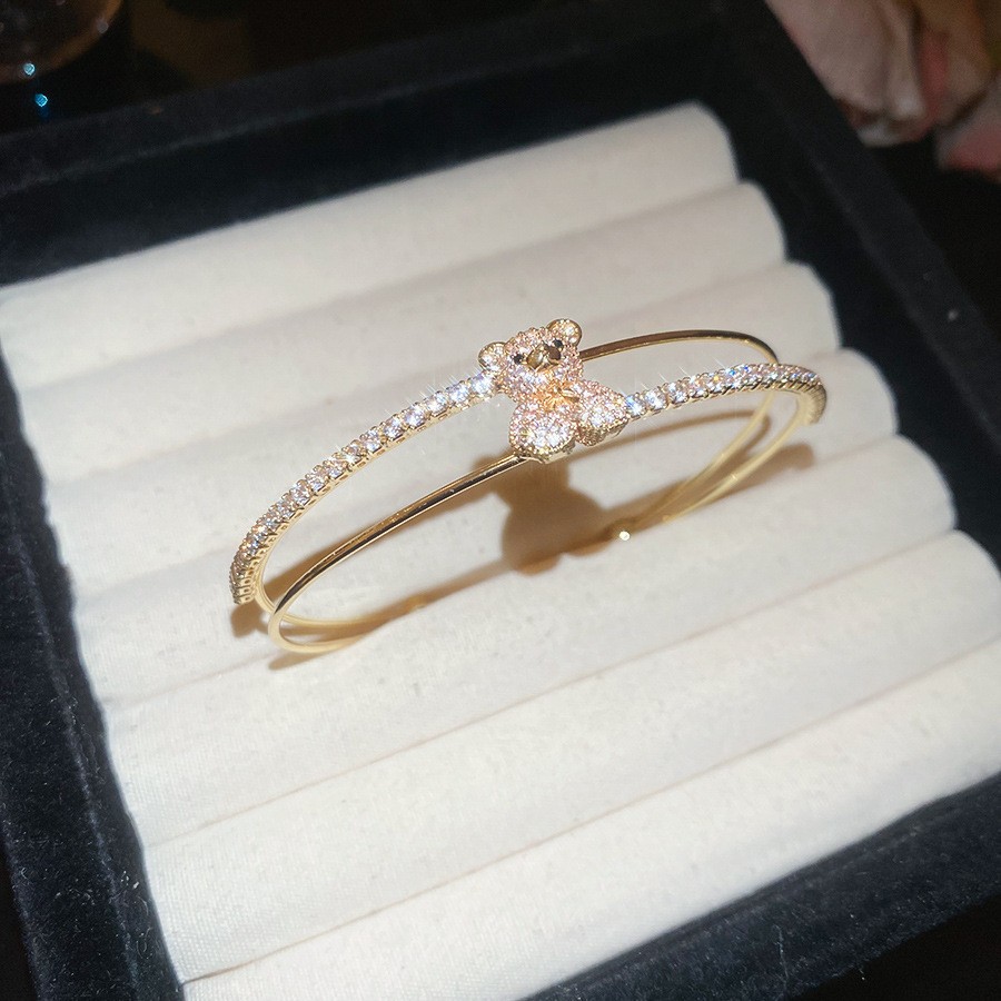 Pulsera elástica de diamantes de múltiples capas con perla artificial ins pulsera de moda exquisita pulsera de alta gama hermosa transfronteriza