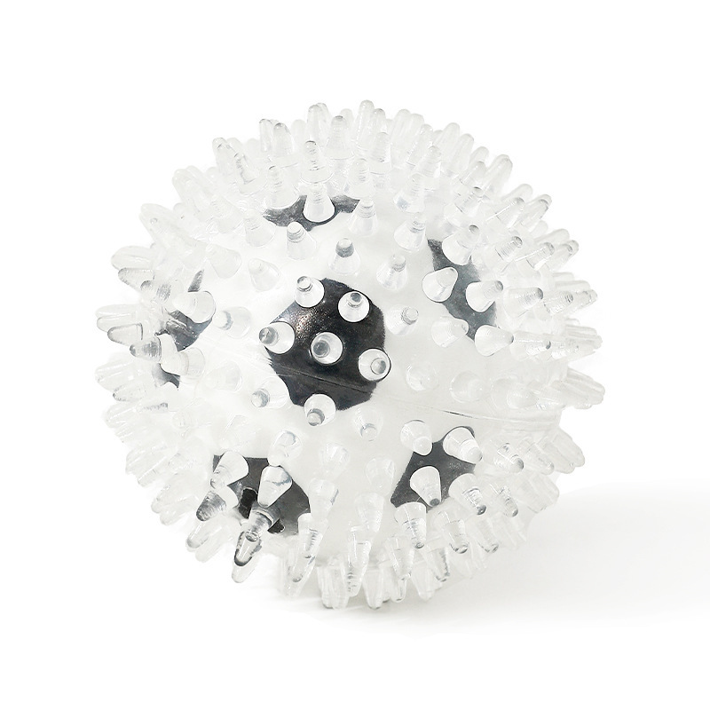 Pet Toys Big Thorn Ball Double-layer Football Basketball Tennis Dog Toy Ball In Ball Toy Supplies