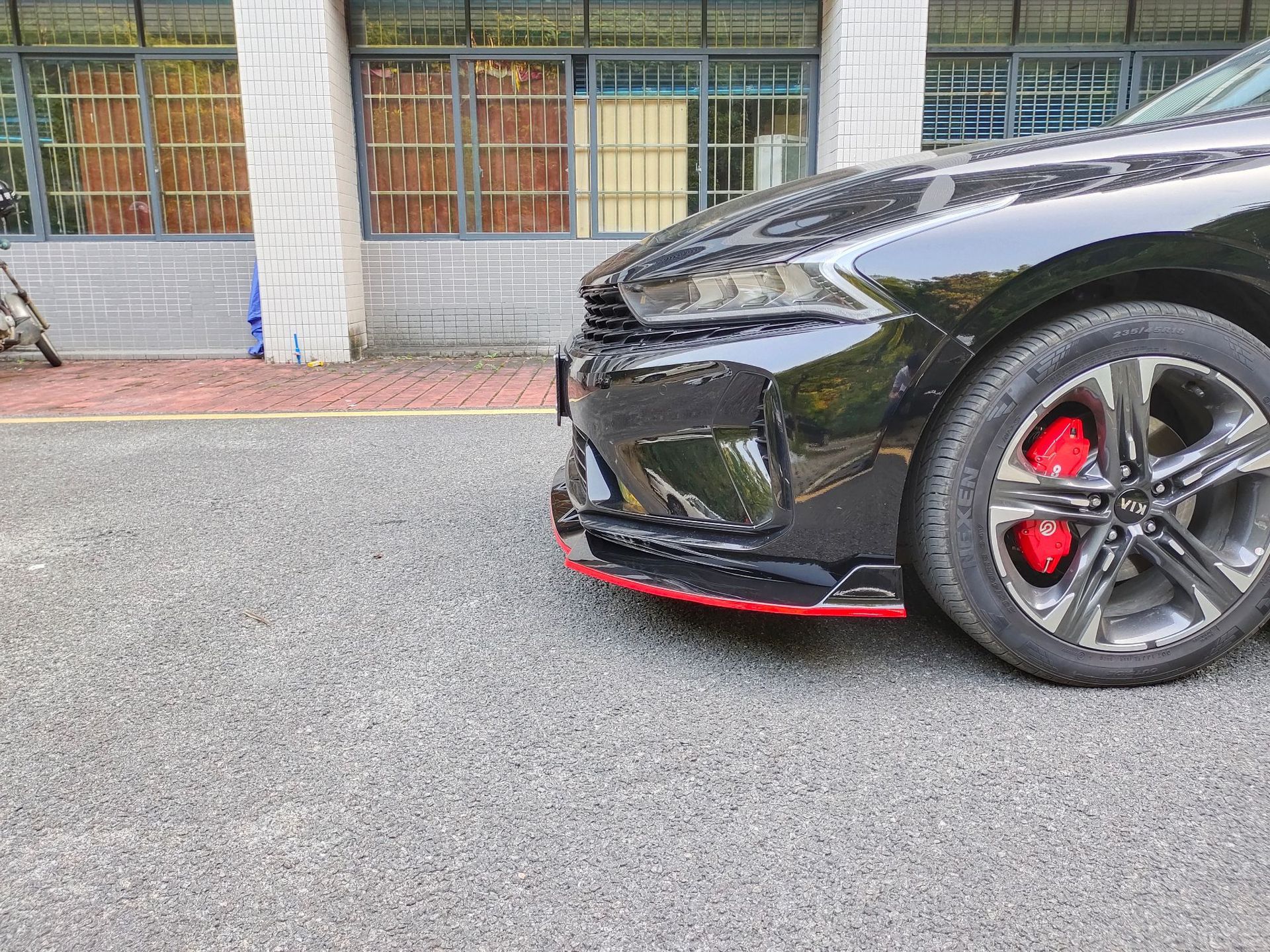 Cross-Border Applicable for 20-25 Kia K5 Kaiku Front Bumper Guard, Front Lip, Front Corner Trim, Small Body Kit, and Sports Package