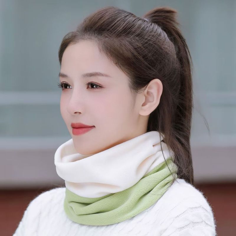 新款围脖冬季保暖脖套围巾女士加绒加厚面罩护颈椎脖子套春秋男|undefined