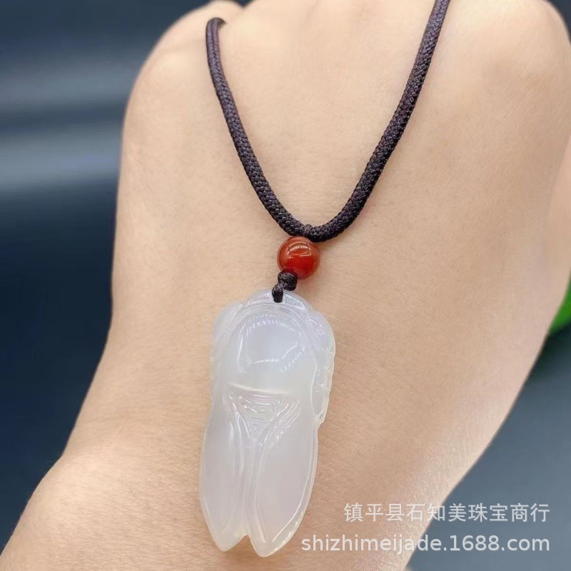 氷玉白玉弥勒仏玉ペンダント男女兼用瑪瑙祥雲ロック貔貅各種ペンダント在庫直販|undefined