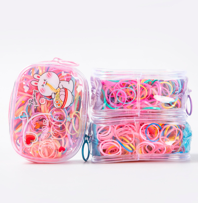 Simple Style Multicolor Tpr Round Rubber Band 1 Set display picture 4