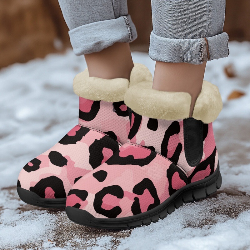 Snow Boots Leopard Cow Zebra Print Print Amazon Personalization Amazon