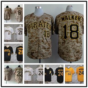 wholesale baseball uniform jersey pirates Pittsburgh Pirates menswear embroidery fan version elite version
