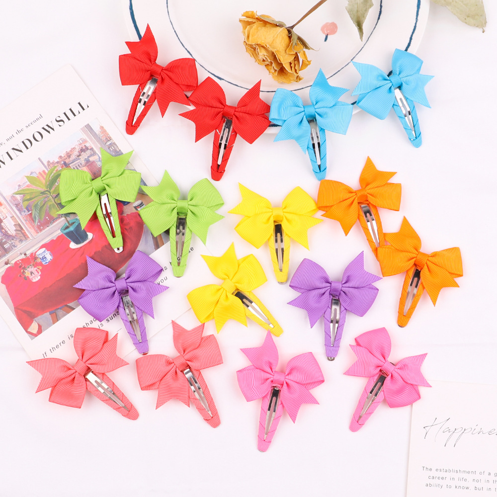 New Solid Color All-inclusive Side Hairpin Set Wholesale Nihaojewelry display picture 7